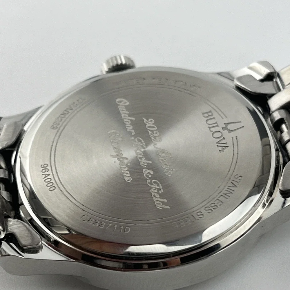 Bulova Watch‎ CIAA 2022 Men's Track & Field Champion w/ Box- New Battery